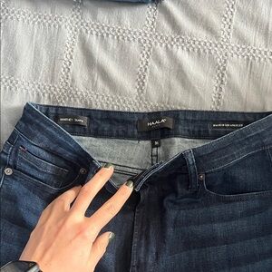 Women's Skinny Jeans - Dark Blue